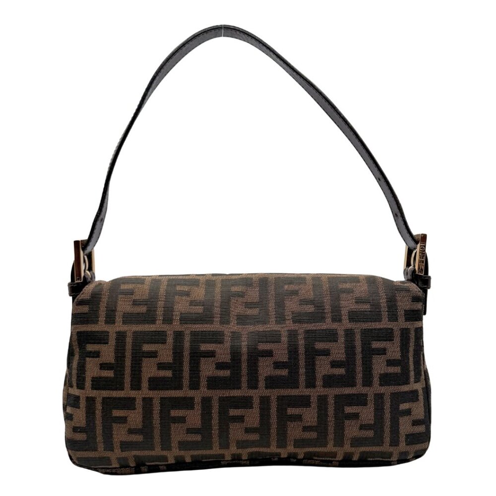 •SOLD•Vintage FENDI Zucca Baguette with Rare Gold Hardware - Picture 2 of 11